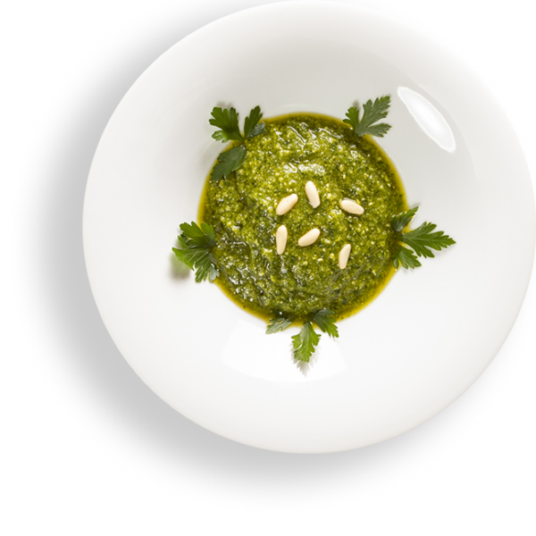 Pesto con basilico Genovese DOP